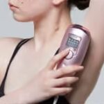 コラーゲン脱毛LV　使用シーン　ワキ